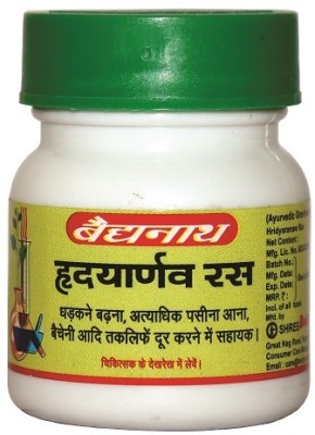 Baidyanath Hridyaranaw Ras 40 Tablets(Pack of 2)