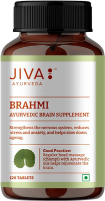 JIVA Brahmi Tablet (Pack of 1) - 120 Tablets(120 Tablets)
