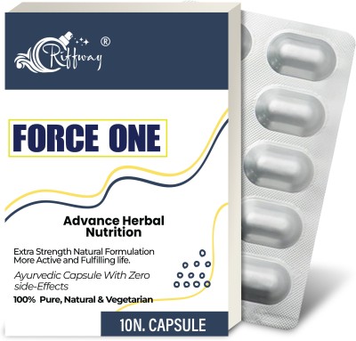 Riffway Force One Wellness Power Capsule For Men ' Provides Calm, Relaxation More Energy