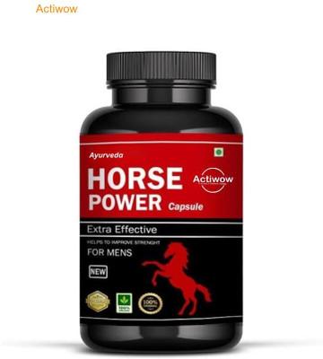 ACTIWOW Horse Power Capsule Recharges energy & confidence PowerD46(30 Capsules)