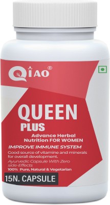 Qiao Queen Plus Health Ayurvedic Energy Women Tablet , Imroves Strength & Power