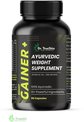 Dr.TrueSkin Weight Gainer+ Capsules for Vital Body Strength(90 Capsules)