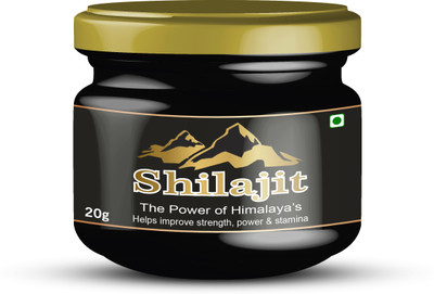 Zenius Ayurveda Pure Shilajit for Strength, Stamina and Power(20 g)