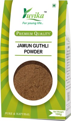 yuvika Jamun guthli Powder - Syzygium Cumini - Eugenia Jambolana Seeds (100g)