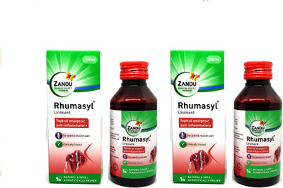 ZANDU Rhumasyl Liniment Oil 100 ml (pack of 2)(Pack of 2, 100 ml)