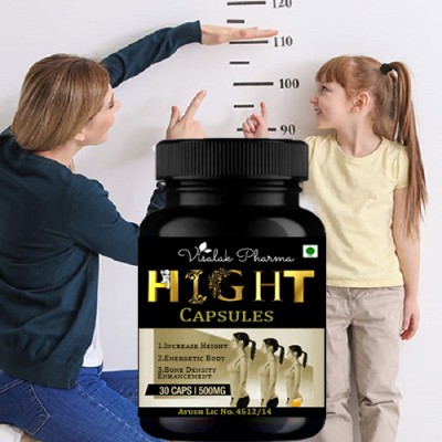 visalak pharma Hight Capsule Height Gain Increase Height & Body Growth Supplement