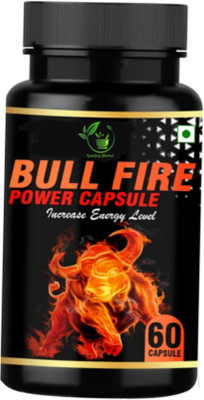 Leafyog Herbal BullFire Power Capsules from Himalayan Rocks(60 Capsules)(60 ml)
