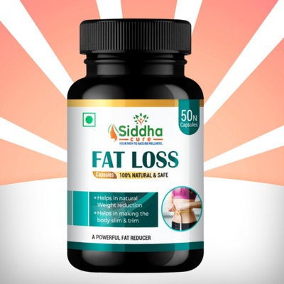 Siddha cure Herbal Fat Loss and Appetite Suppressant Capsules for Weight Control(50 Capsules)