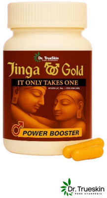 Dr.TrueSkin Jinga Gold Daily Herbal Energy Boost 30 Capsules(30 Capsules)