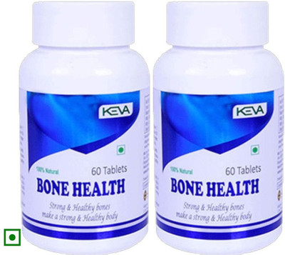 KEVA Bone Health for Builds and Maintains Healthy Bones and Teeth (Pack Of 2)(Pack of 2, 120 Tablets)