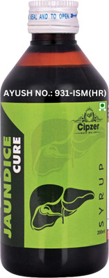 CIPZER Jaundice Cure Syrup 200 ML Removes Jaundice From Liver & Improve Liver Function(200 ml)