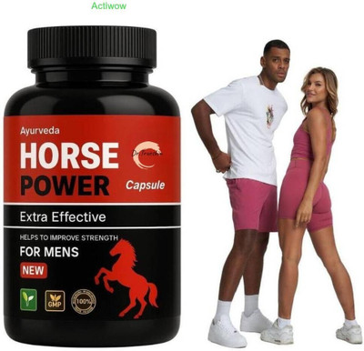 Dr.TrueSkin Horse Power Capsules Performance Max Strength Support For Men D59(30 Capsules)