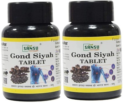 SANSU HEALTH CARE Gond Siyah 30 Tablet(Pack of 2)