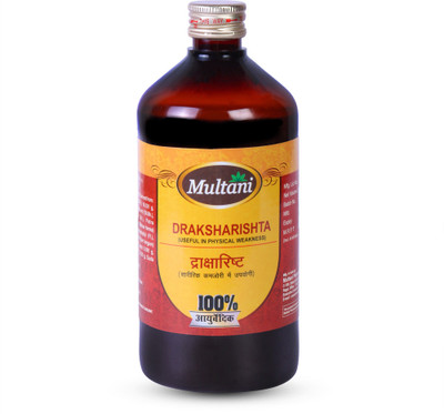 Multani Draksharishta Syrup | Useful In Physical Weakness - 450ml(450 ml)