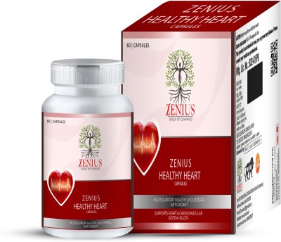 Zenius Healthy Heart Capsules Heart Health: Arteries, Blood Pressure, and Well-being