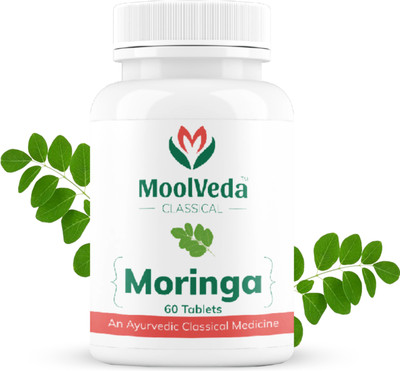 moolveda Moringa Tablet | Use For Skin And Hair | 60 Veg Tablets(60 Tablets)