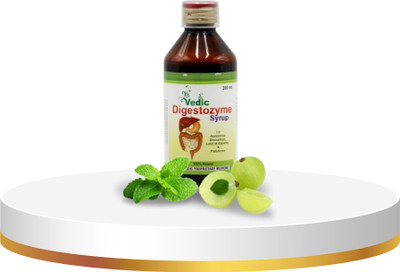 Vedic Upchar Pvt. Ltd. Vedic Digestozyme Syrup (200 ML/Pack )(Pack of 2, 200 ml)
