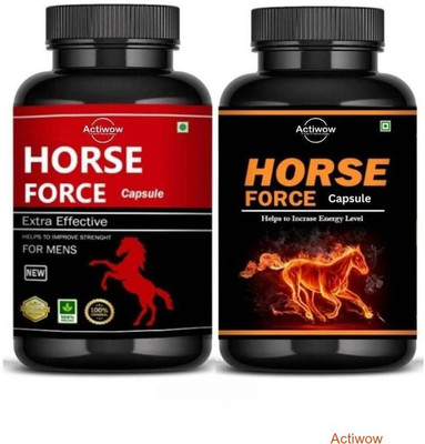 ACTIWOW Horse Force Capsule Combo Strength from Nature VGH01 G07(30 Capsules)