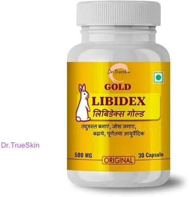 Dr.TrueSkin Libidex Gold Capsules Premium Wellness Power Performance(30 Capsules)