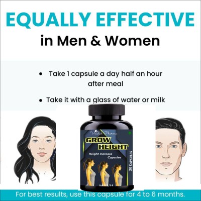 visalak pharma Grow Height For Grow Height Capsules Men & Women