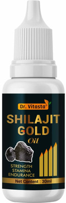 Dr Vitasta Shilajit topical Oil for Stamina, Strength & Endurance(30 ml)