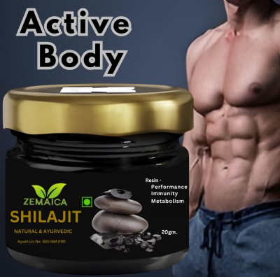 Health Ayurveda Shilajit Pure Shilajit Resin