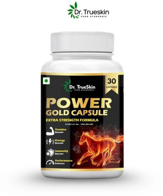 Dr.TrueSkin Power Gold Ayurvedic Men’s Vital 30 Capsules(30 Capsules)
