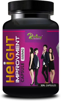 Riffway Improvement Health Wellness Height Capsule For Bones-Deficiency(30 Capsules)