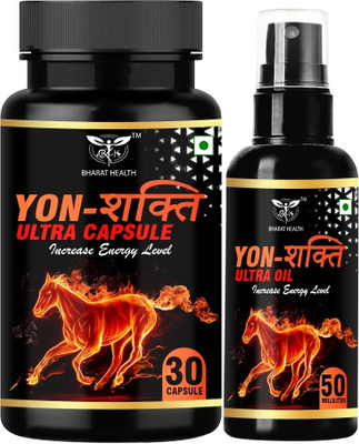 BHARAT HEALTH YON-SHAKTI ULTRA COMBO(30 Capsules, 50 ml)