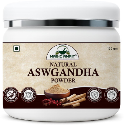 Magic Amrit Ashwagandha Powder | Ayurvedic Stress Relief , Energy & Immunity Support(150 g)