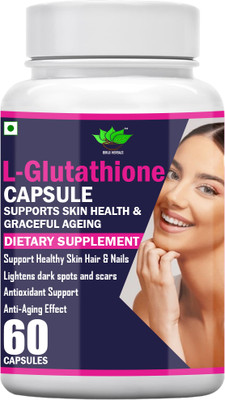 BIRJI HERBALS L-Glutathione capsule(60 Capsules)