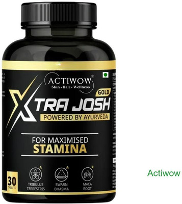 ACTIWOW Xtra Josh Gold Capsules - Wake Up Your Energy(30 Capsules)