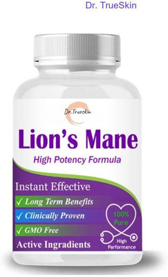 Dr.TrueSkin Lion's Mane Capsule Boost Your Body's Vitality(30 Capsules)