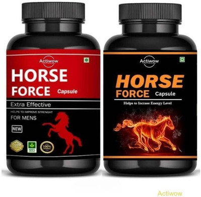 Dr.TrueSkin Horse Force Capsule With natural stamina enhancers Row 01 H08(30 Capsules)