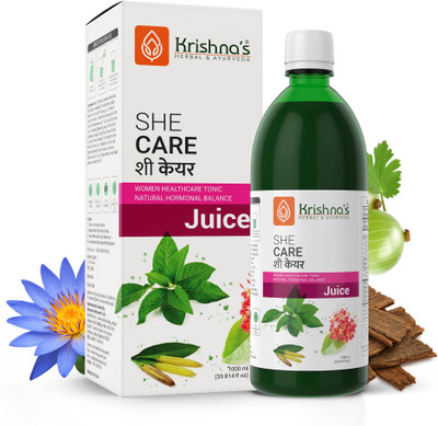 Krishna's Herbal & Ayurveda She Care Juice | Women Tonic(1000 ml)
