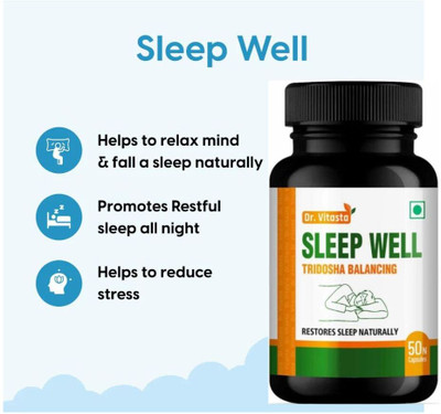 VITASTA SLEEP WELL TRIDOSHA BALANCING(50 Capsules)