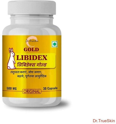 Dr.TrueSkin Libidex Gold Capsules Max Strength Power Original Boost(30 Capsules)