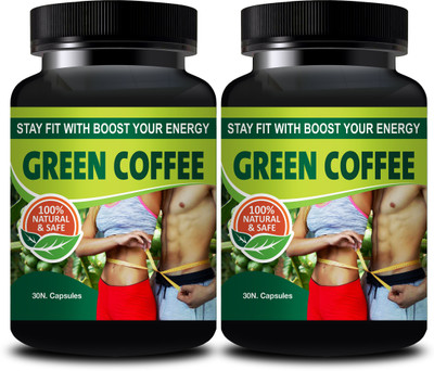 Sabates Green Coffee Tablets | For Lower Food Cravings & Loose Extra Fat(Pack of 2, 60 Capsules)