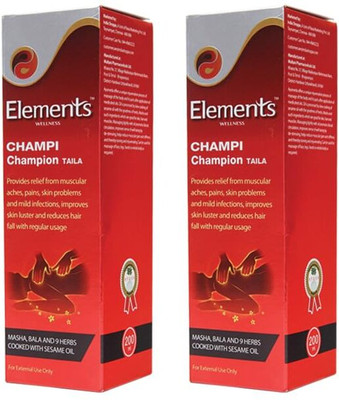 Elements Champi Champion(pack of 2 X 200 ml)(Pack of 2, 400 ml)