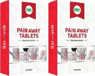 IMC Pain Away Tablets Pack Of 2(Pack of 2)