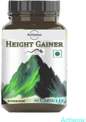 ACTIWOW Height Gainer Capsule for Improved Growth in Teens(30 Capsules)