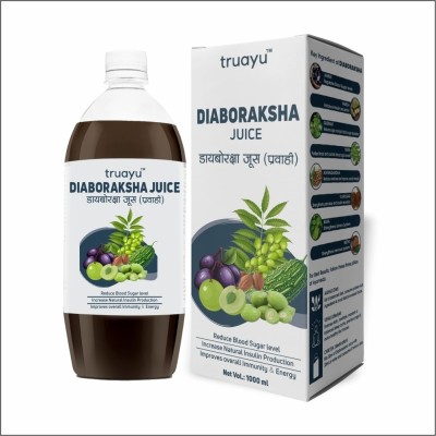 truayu Diaboraksha Juice - Controls Blood Sugar Levels | Karela, Jamun, Gudmar & More