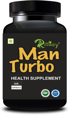 Riffway Man Turbo Capsule For Men Helps To Improve Immunity(30 Capsules)