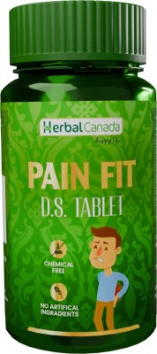 Herbal Canada Pain Fit D.S Tablets Joint & Muscle Pain Relief | Anti-Inflammatory 120 Tablets