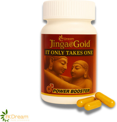 Fkdream Jinga Gold Booster - Fortify Your Mind, Cultivate Mental Sharpness and Clarity(30 Capsules)