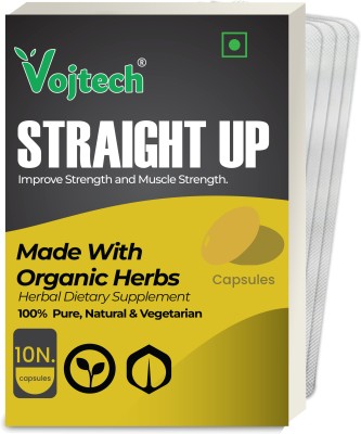 Vojtech Straight Up Wellness Power Capsule For Men ~ Good For Health ~ Stress Reliefe(Pack of 4)