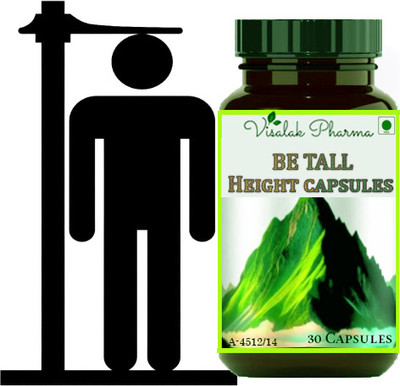 visalak pharma Be Tall Capsule For Developes Length of Bones Gains Extra Inches(30 Capsules)