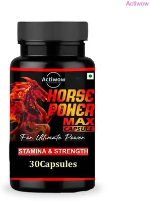 Horse Power Max Capsules Strength and Drive from Ayurvedic Science G89(30 Capsules)