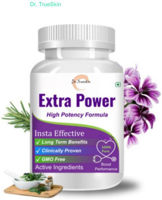 Dr.TrueSkin Extra Power Capsules With Strength and Endurance A01(30 Capsules)