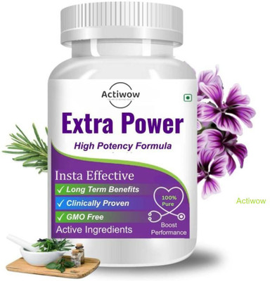 ACTIWOW Extra Power for Men - Unleash Vital Strength(30 Capsules)